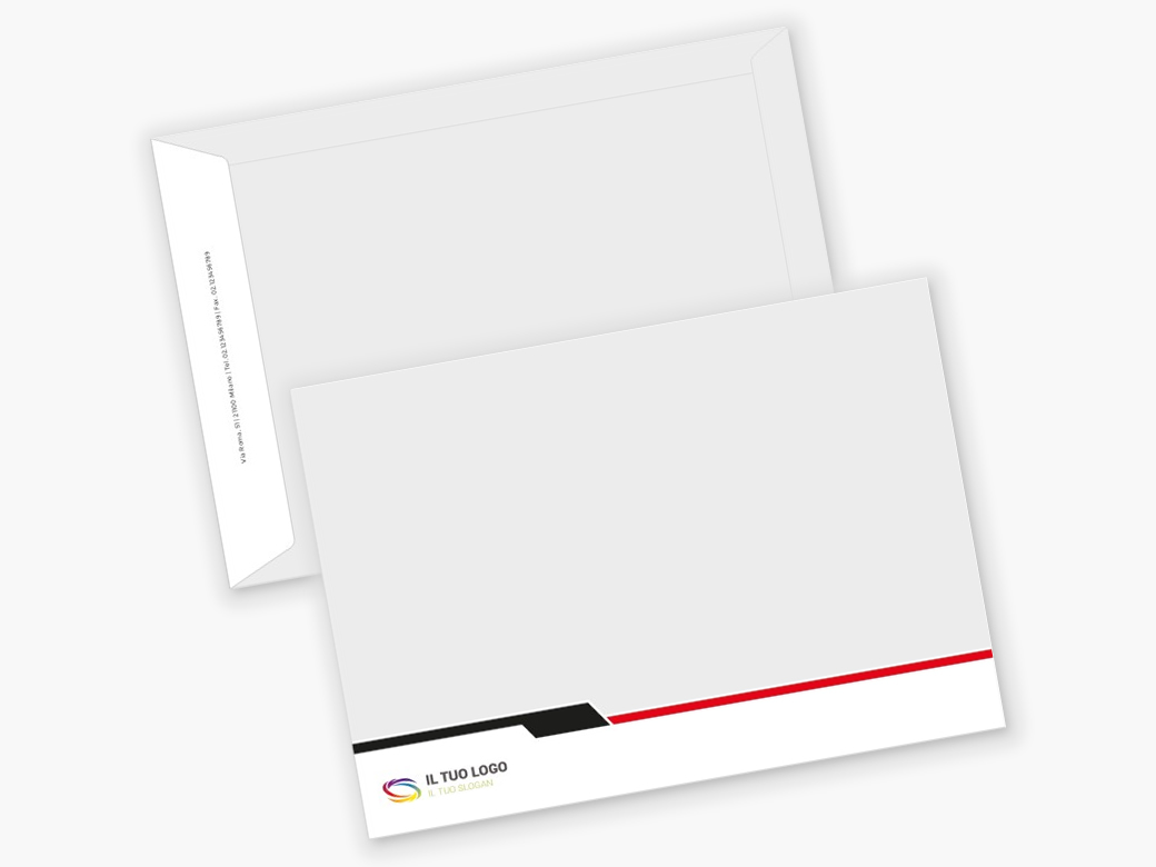 Buste da Lettera - Formato C4 - Modello 6 | TipografiaClick