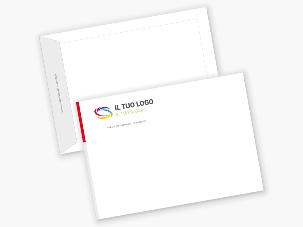 Buste da Lettera - Formato C4 - Modello 1 | TipografiaClick
