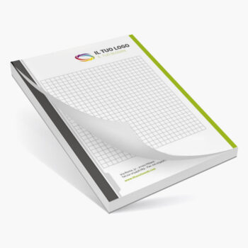 blocco notes personalizzato