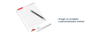 stampa block notes personalizzati